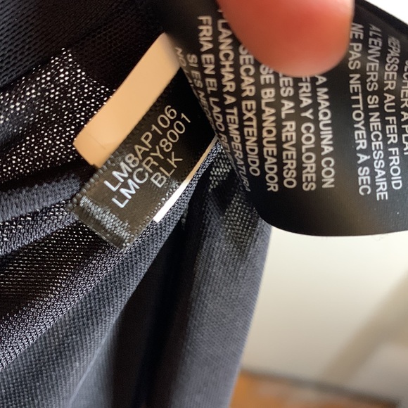 Like New Karl Lagerfeld Paris Athletic Zip Hoodie Track Jacket Reflective Stripe - Picture 12 of 12